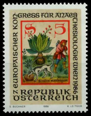 ÖSTERREICH 1986 Nr 1858 postfrisch S597F7E