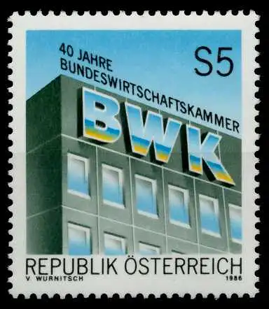 ÖSTERREICH 1986 Nr 1871 postfrisch S59800E