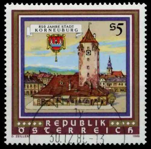 ÖSTERREICH 1986 Nr 1840 zentrisch gestempelt 7EAC76