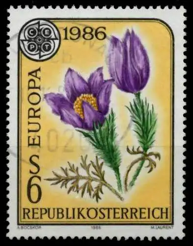 ÖSTERREICH 1986 Nr 1848 zentrisch gestempelt 7EACDA