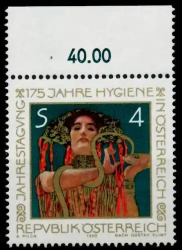 ÖSTERREICH 1980 Nr 1643 postfrisch ORA 7EB01A