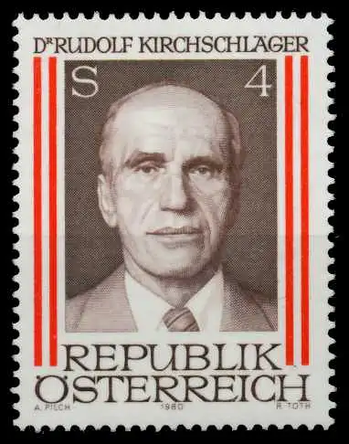 ÖSTERREICH 1980 Nr 1635 postfrisch S59845E