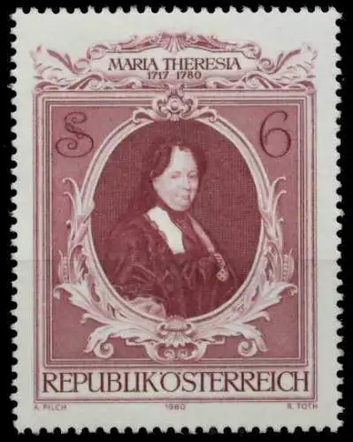 ÖSTERREICH 1980 Nr 1640 postfrisch S59E3EE