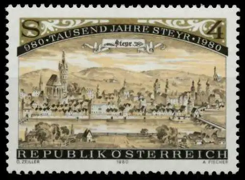 ÖSTERREICH 1980 Nr 1645 postfrisch S59E432