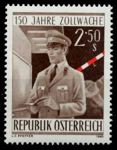 ÖSTERREICH 1980 Nr 1656 postfrisch S59E4CE