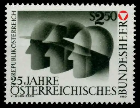 ÖSTERREICH 1980 Nr 1659 postfrisch S59E4FE