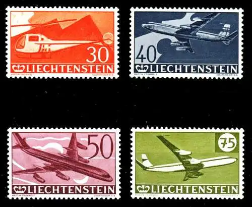 LIECHTENSTEIN 1960 Nr 391-394 postfrisch S59E7FE