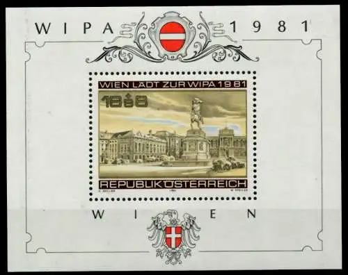 ÖSTERREICH Block 5 postfrisch S59E832