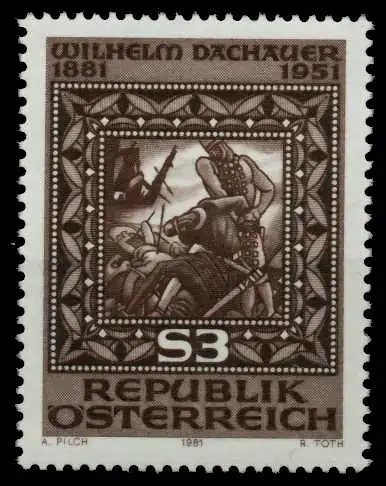 ÖSTERREICH 1981 Nr 1666 postfrisch S59E84A