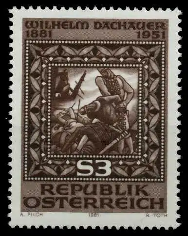 ÖSTERREICH 1981 Nr 1666 postfrisch S59E852