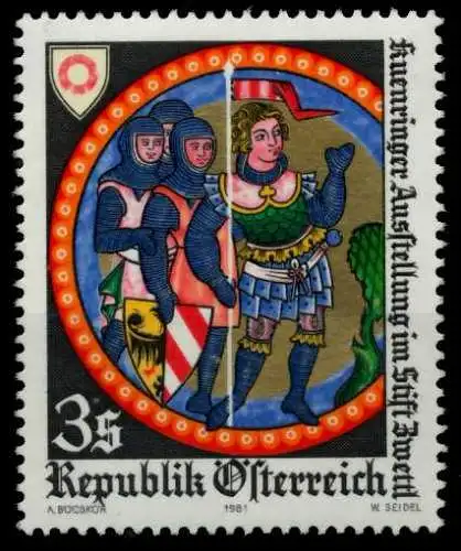 ÖSTERREICH 1981 Nr 1670 postfrisch S59E88A