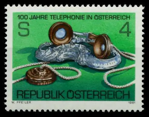 ÖSTERREICH 1981 Nr 1672 postfrisch S59E8AE