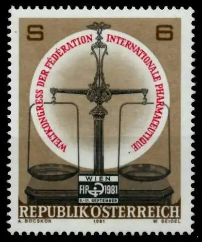 ÖSTERREICH 1981 Nr 1679 postfrisch S59E922