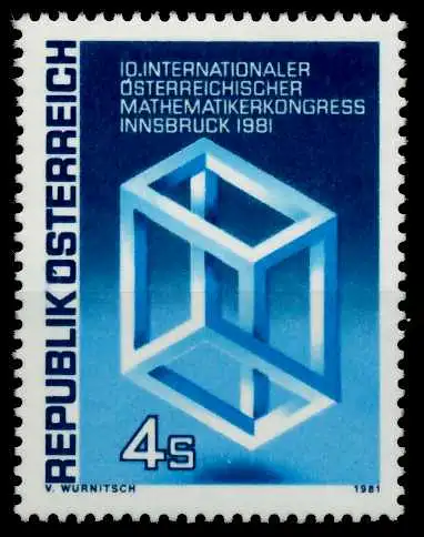 ÖSTERREICH 1981 Nr 1680 postfrisch S59E932