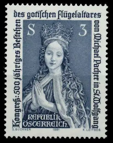 ÖSTERREICH 1981 Nr 1681 postfrisch S59E93A