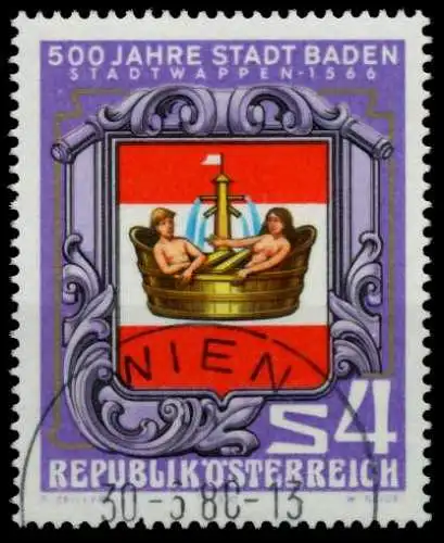 ÖSTERREICH 1980 Nr 1631 zentrisch gestempelt 7EF7C6