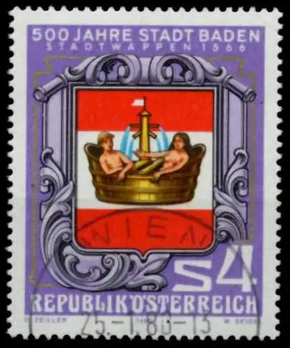 ÖSTERREICH 1980 Nr 1631 zentrisch gestempelt 7EF7D6