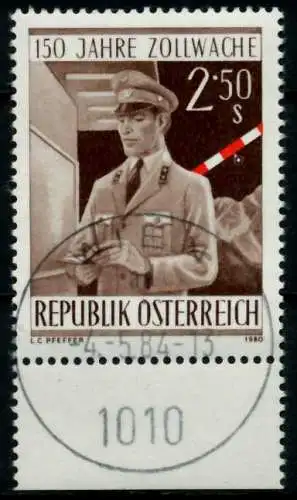 ÖSTERREICH 1980 Nr 1656 zentrisch gestempelt URA 7F30E2