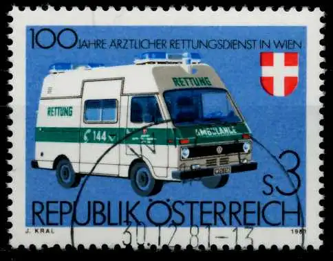 ÖSTERREICH 1981 Nr 1694 zentrisch gestempelt 7F31AA