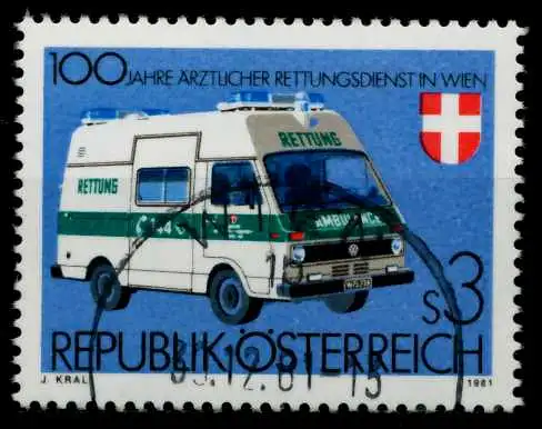 ÖSTERREICH 1981 Nr 1694 zentrisch gestempelt 7F31AE