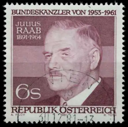 ÖSTERREICH 1981 Nr 1690 zentrisch gestempelt 7F31FE