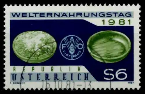 ÖSTERREICH 1981 Nr 1686 zentrisch gestempelt 7F326A