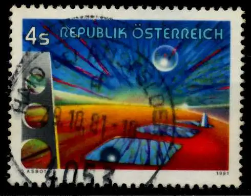 ÖSTERREICH 1981 Nr 1687 zentrisch gestempelt 7F3256