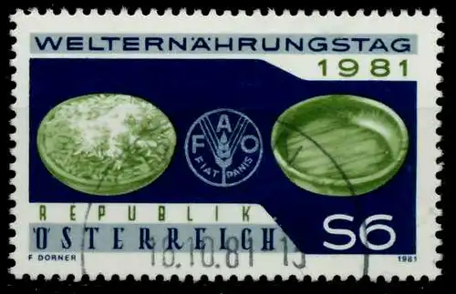 ÖSTERREICH 1981 Nr 1686 zentrisch gestempelt 7F32A6