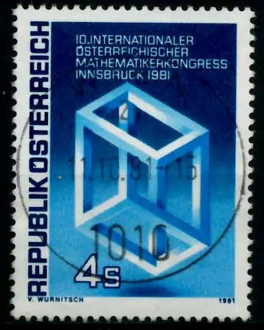 ÖSTERREICH 1981 Nr 1680 zentrisch gestempelt 7F32D6