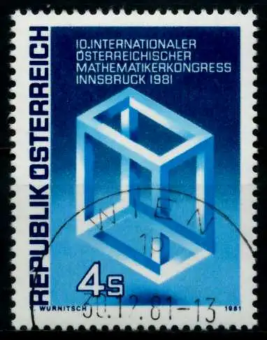 ÖSTERREICH 1981 Nr 1680 zentrisch gestempelt 7F32DE