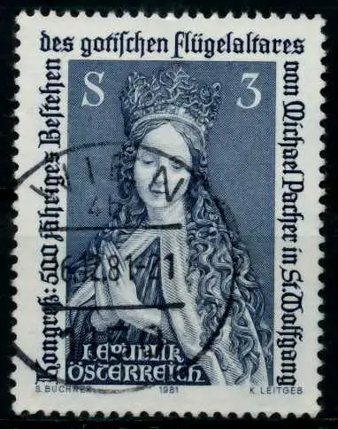 ÖSTERREICH 1981 Nr 1681 zentrisch gestempelt 7F32D2