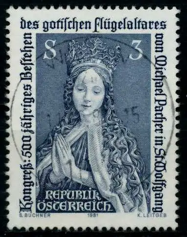 ÖSTERREICH 1981 Nr 1681 zentrisch gestempelt 7F32CA