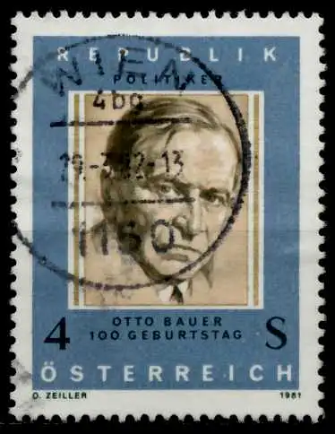 ÖSTERREICH 1981 Nr 1678 zentrisch gestempelt 7F32FA