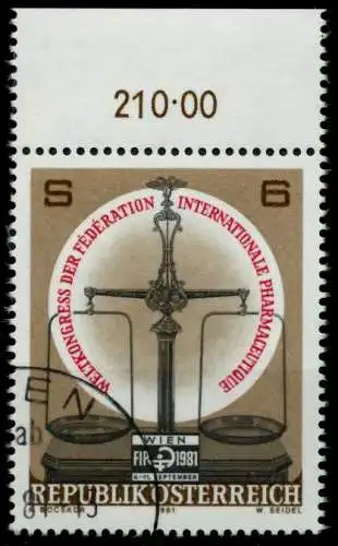 ÖSTERREICH 1981 Nr 1679 gestempelt ORA 7F330A