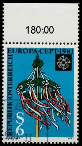 ÖSTERREICH 1981 Nr 1671 gestempelt ORA 7F33BA