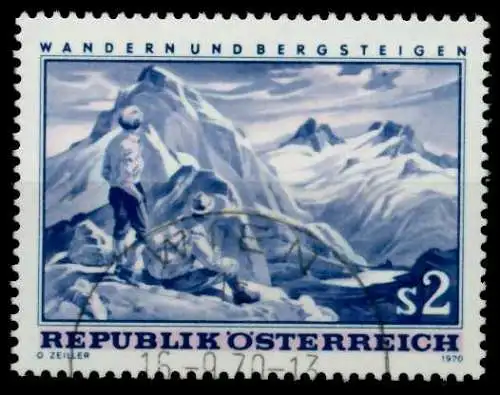 ÖSTERREICH 1970 Nr 1341 zentrisch gestempelt 7F356E