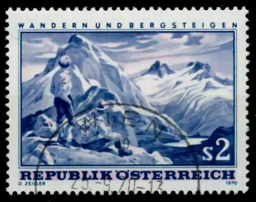 ÖSTERREICH 1970 Nr 1341 zentrisch gestempelt 7F356A