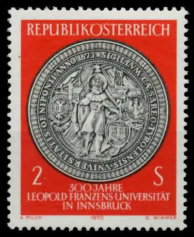 ÖSTERREICH 1970 Nr 1326 postfrisch S5A2A26