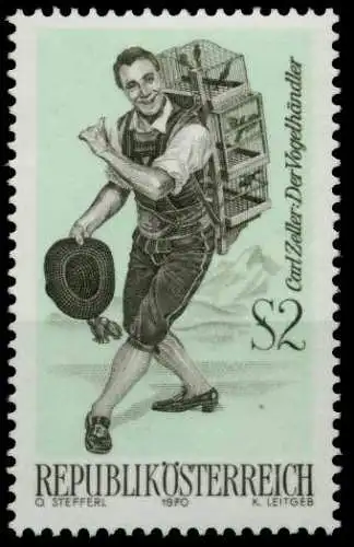 ÖSTERREICH 1970 Nr 1339 postfrisch S5A2ADE