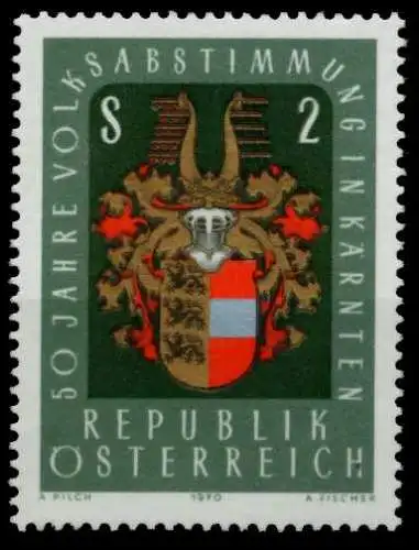 ÖSTERREICH 1970 Nr 1343 postfrisch S5A2B12