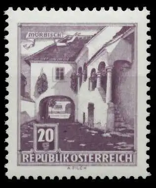 ÖSTERREICH DS BAUWERKE Nr 1102aw postfrisch S5A642A