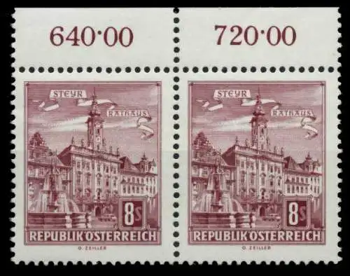 ÖSTERREICH DAUSERSERIEN BAUWERKE Nr 1194y postfrisch WA 7F7A0E