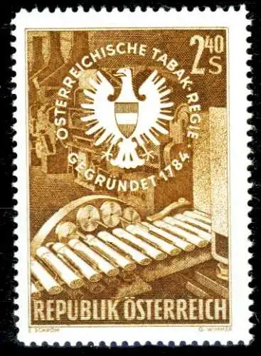 ÖSTERREICH 1959 Nr 1060 postfrisch S5A6AA6