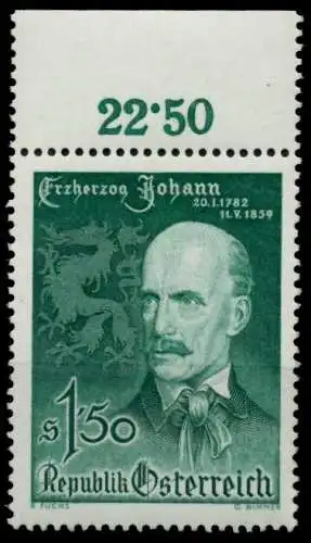 ÖSTERREICH 1959 Nr 1061 postfrisch ORA 7F7F12