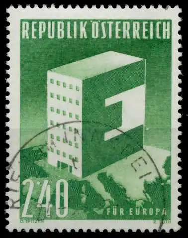 ÖSTERREICH 1959 Nr 1059 gestempelt 7F7FAE