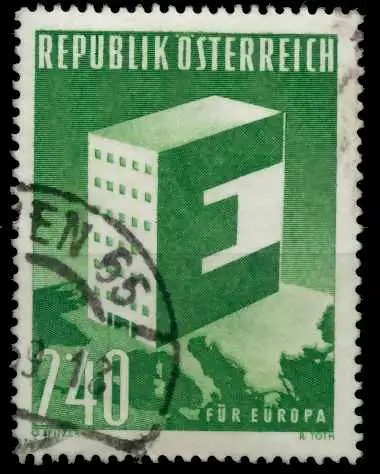 ÖSTERREICH 1959 Nr 1059 gestempelt 7F7FA2