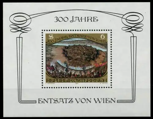 ÖSTERREICH Block 6 postfrisch S5AAC1E