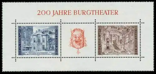 ÖSTERREICH Block 3 postfrisch S5AACF2