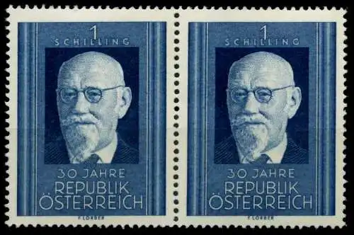 ÖSTERREICH 1948 Nr 927 postfrisch WAAGR PAAR 7FBAFA