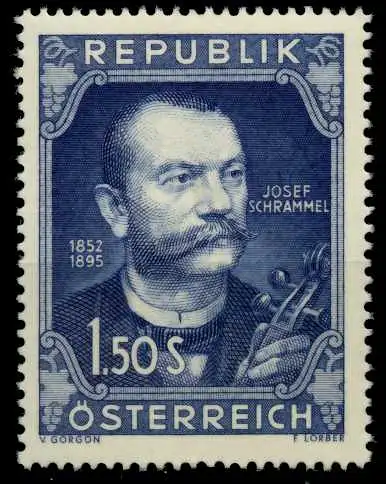 ÖSTERREICH 1952 Nr 970 postfrisch 7FBD0E